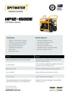 HP12-150DE Data Spec Sheet R1