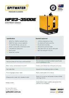 HP23-350DE Data Spec Sheet R1