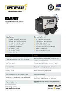 SW151 Data Spec Sheet R1