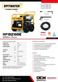 HP15210DE_OEM Group_Hire Flyer