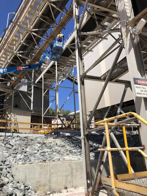 Lithium Minesite being worked on