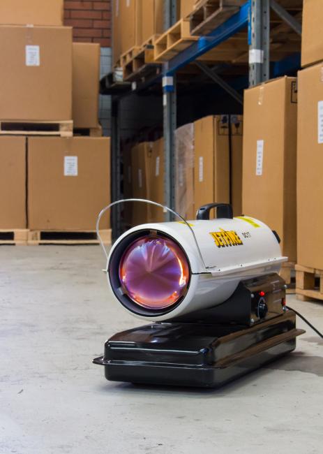 Jetfire Diesel Heater in Warehouse