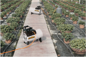 J20A and J45A LPG DIrect Fired Heaters in Greenhouse