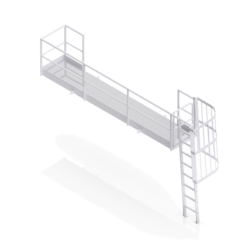 Chute Cover Access Platform