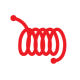 Heating Coil Symbol in Red